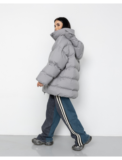 Картинка Пуховик сірий